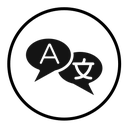 Language (2) icon