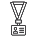 Lanyard icon