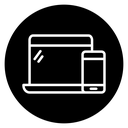 Laptop and Mobile 2 icon