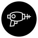 Laser gun icon