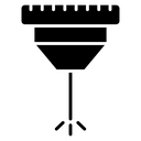 Laser machine icon