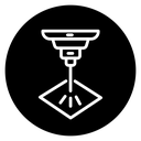 Laser machine icon