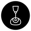 Lasik laser eye surgery icon