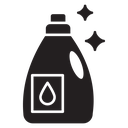 Laundry detergent bottle icon