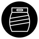 Laundry detergent pack icon