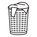 Laundry hamper icon