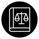 Law book icon