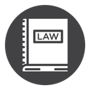 Law book icon