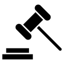 Law Gavel Block icon