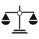 Law scale icon