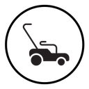 Lawn mower icon