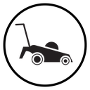 Lawn mower icon