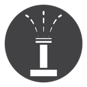 Lawn sprinkler icon