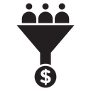 Lead conversion icon