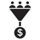 Lead conversion icon
