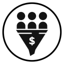 Lead conversion icon