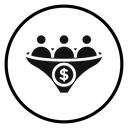 Lead conversion icon