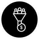 Lead conversion icon