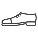 Leather shoes icon