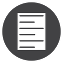 Left Aligned Paragraph icon