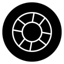Life buoy icon