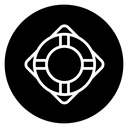 Life buoy icon