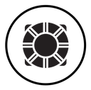Life buoy icon