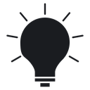 Light bulb 2 icon