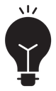 Light bulb icon