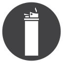 Lighter Black Filled icon