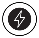 Lightning bolt icon