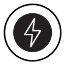 Lightning bolt icon