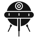 Linear sputnik icon