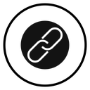 Link Chain Circle icon