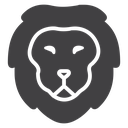 Lion head icon