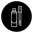 Lip gloss icon