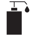 Liquid soap bottle icon