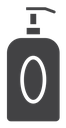 Liquid soap bottle icon