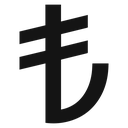 Lira sign 5 icon