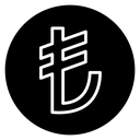 Lira sign icon