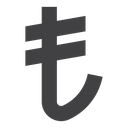 Lira sign icon