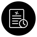 Loan rate and term icon