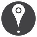 Location Pin Black Filled icon