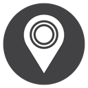 Location Pin Black Filled icon