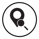 Location search icon