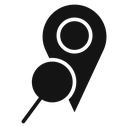 Location search icon