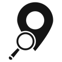 Location search icon