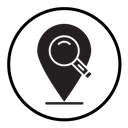 Location search icon