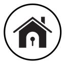 Lock home icon