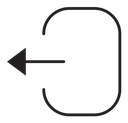 Log out icon